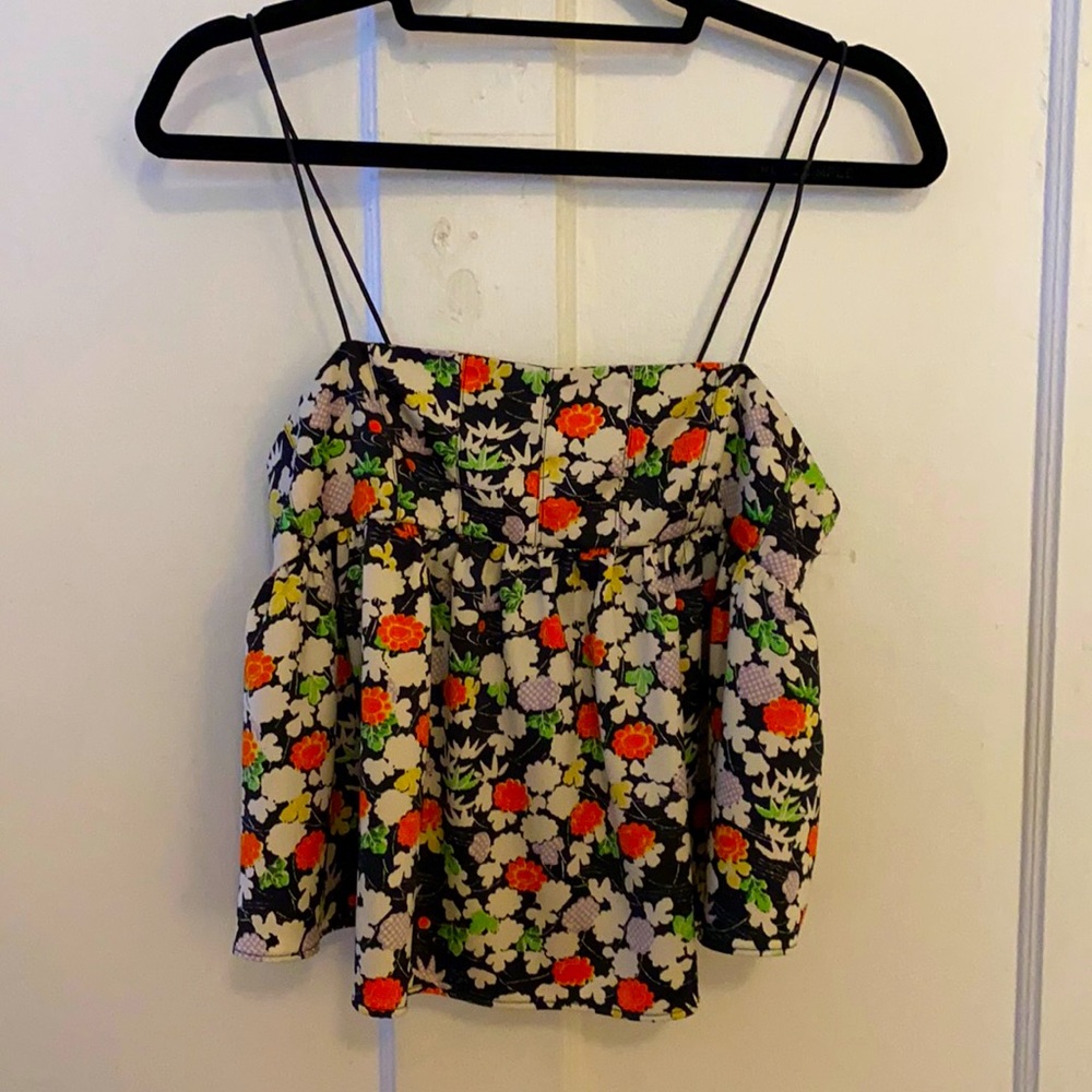 UNWORN Urban Outfitters patterned babydoll tank